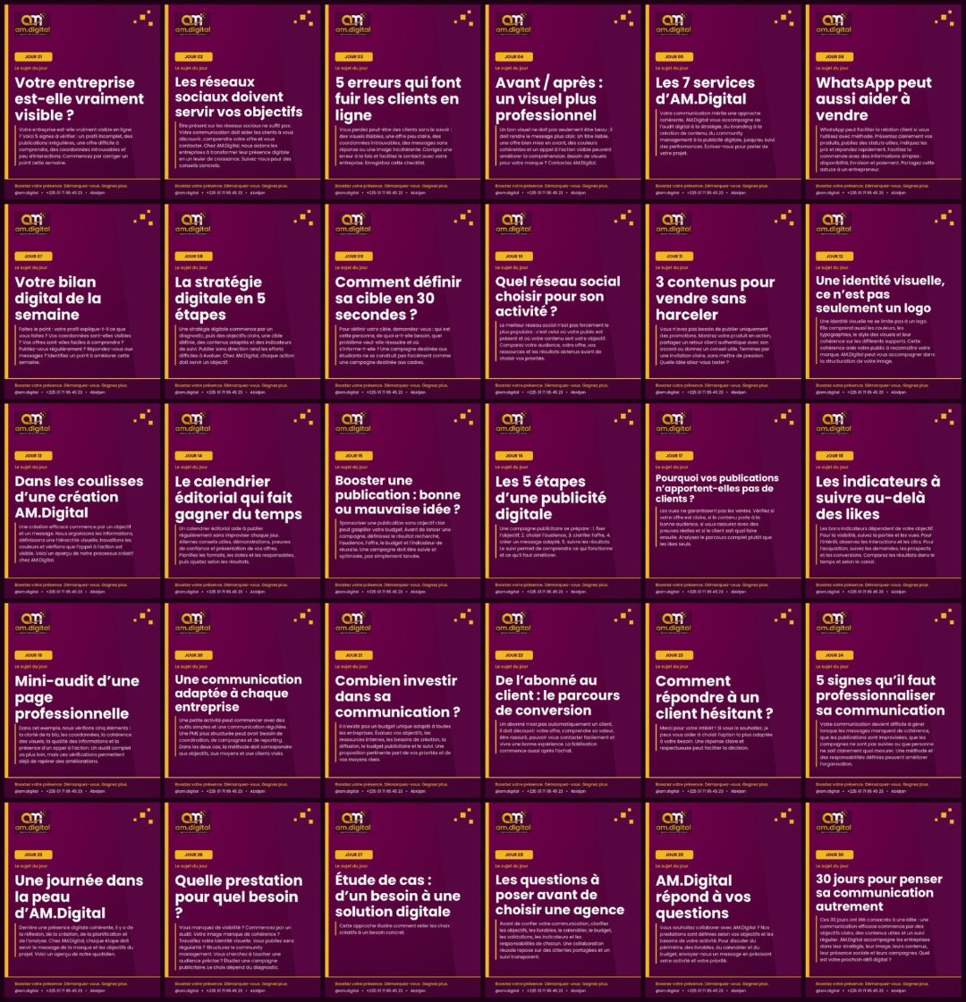 Calendrier éditorial d'octobre : les thématiques du mois (10 octobre 2026)